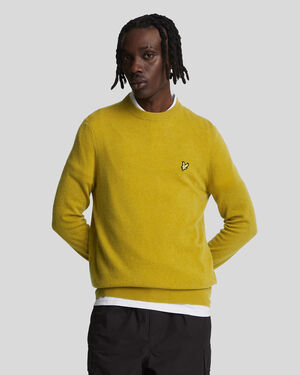 Lambswool Blend Crew Neck Jumper