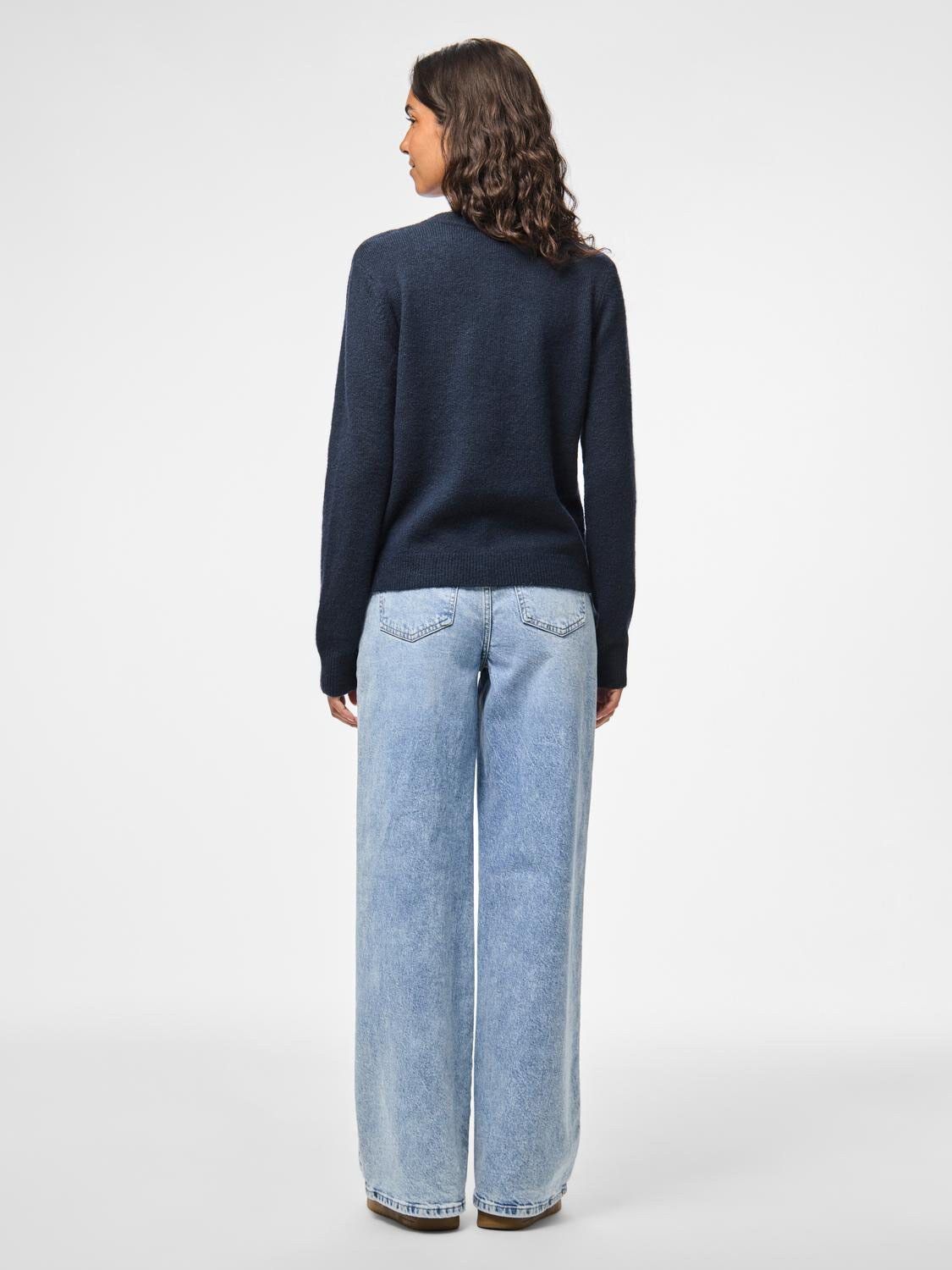 PCMALOU LS KNIT CARDIGAN NOOS BC