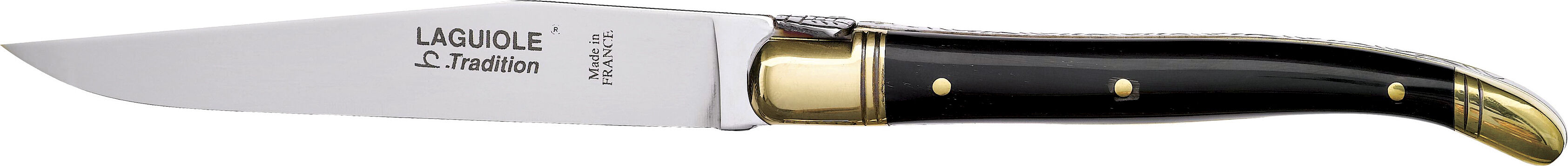 CHL Steakkniv Sort Horn/ME-2