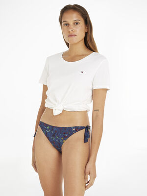 SIDE TIE BIKINI PRINT