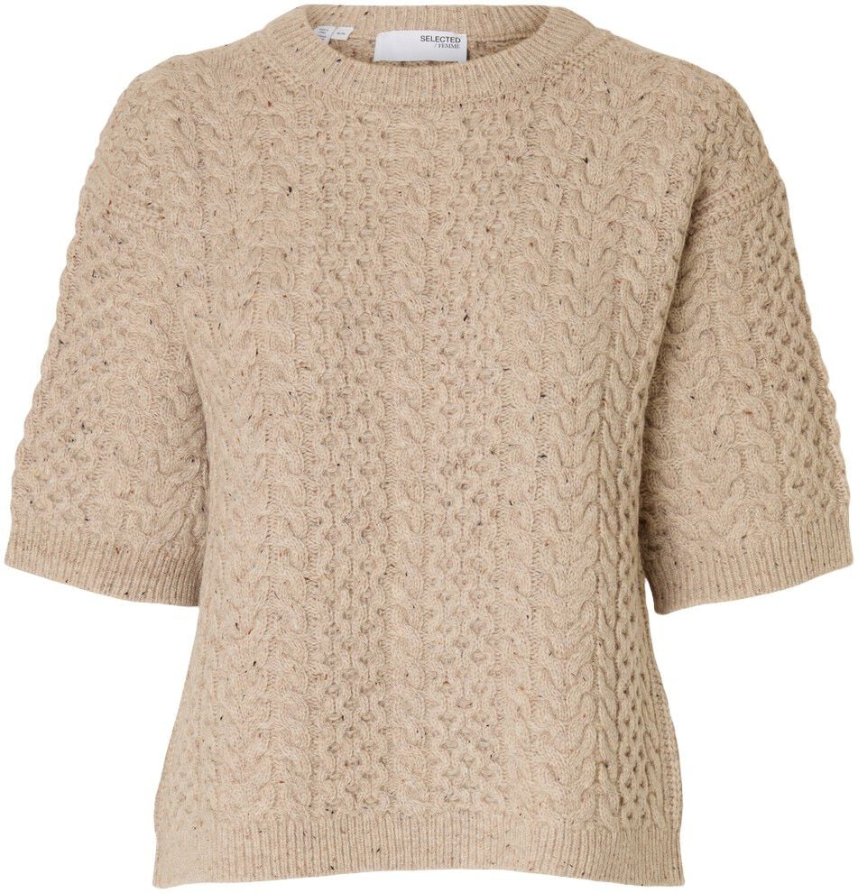 SLFNELLY 2/4 KNIT O-NECK