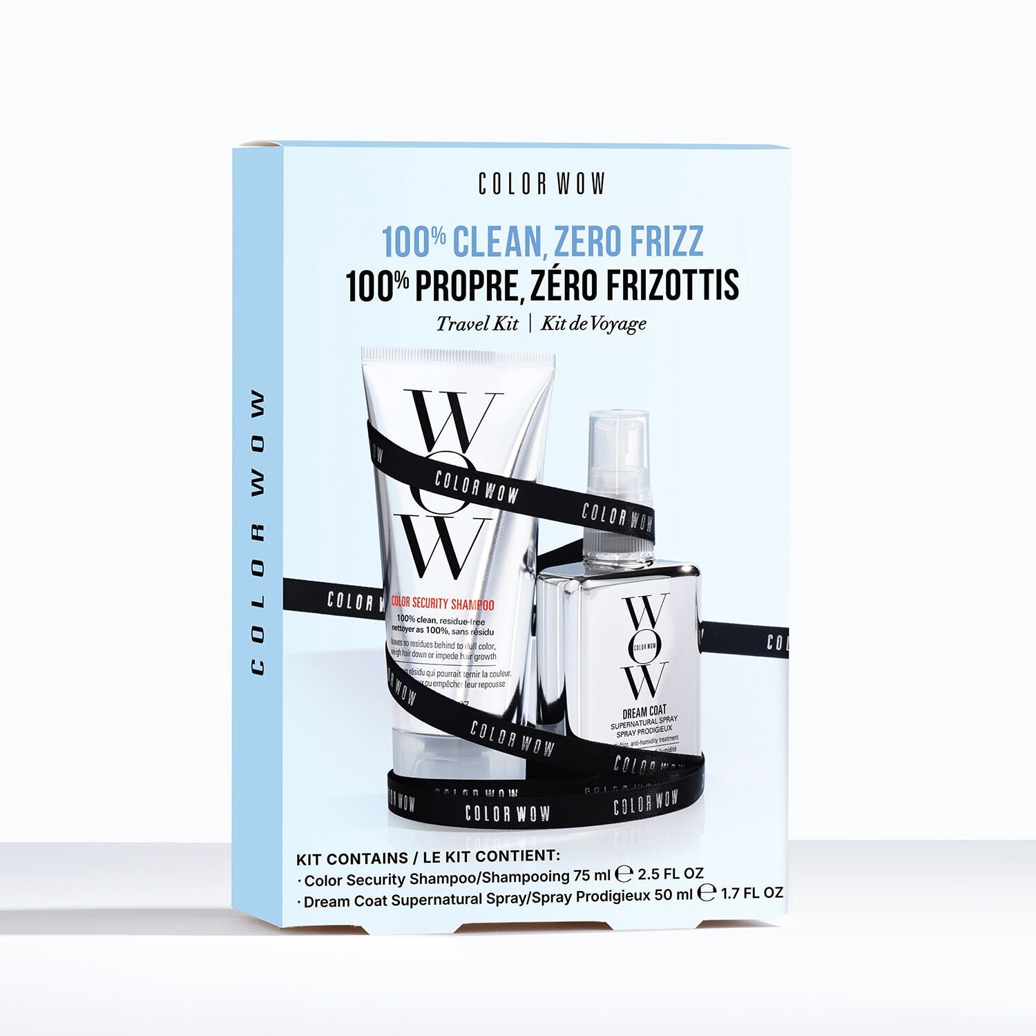 100% Clean, Zero Frizz - H&aring;rplejes&aelig;t i rejsest&oslash;rrelse