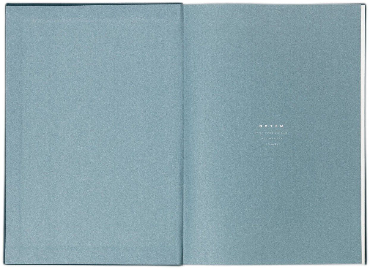 BEA notebook with elastic band