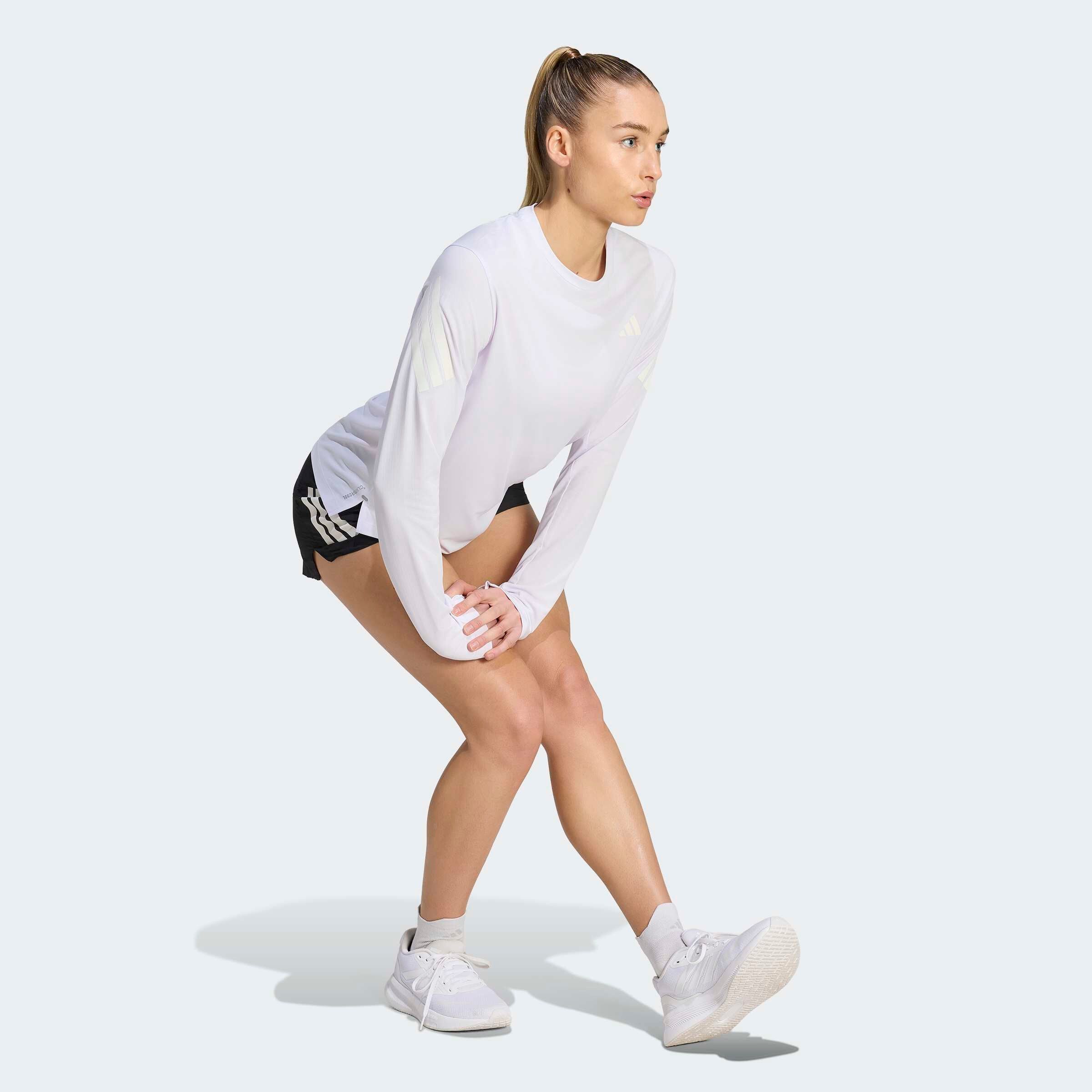 adi365 CLIMACOOL Lang&aelig;rmet L&oslash;be T-shirt