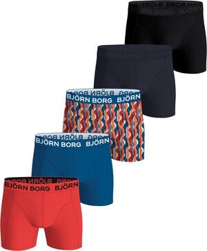 COTTON STRETCH BOXER 5p
