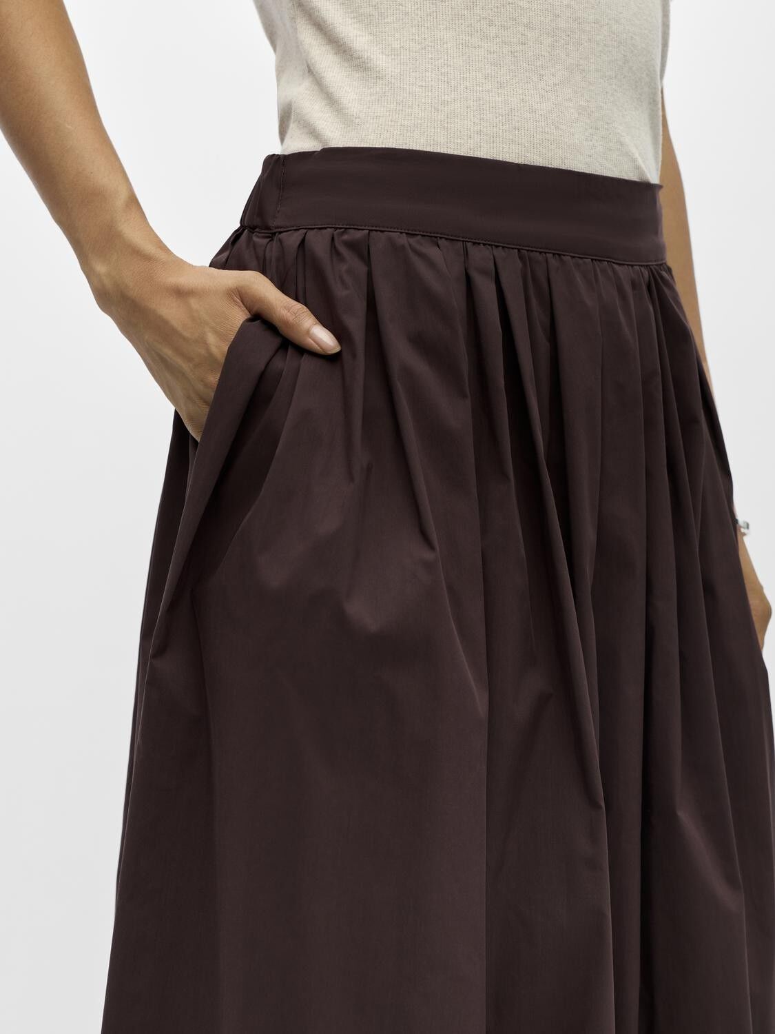 OBJPAIGE HW SKIRT REP