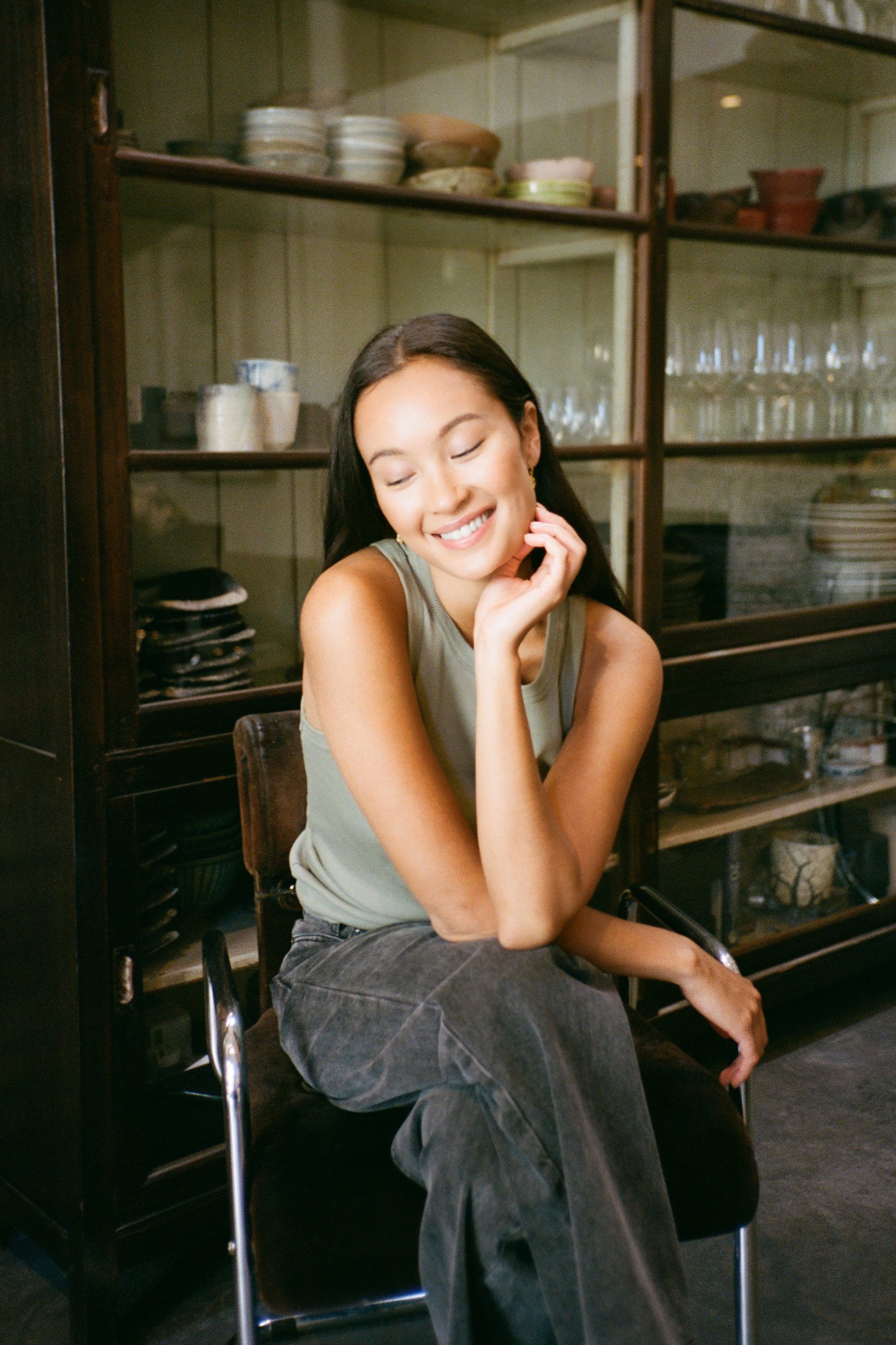 Rib jersey tank - Nelle