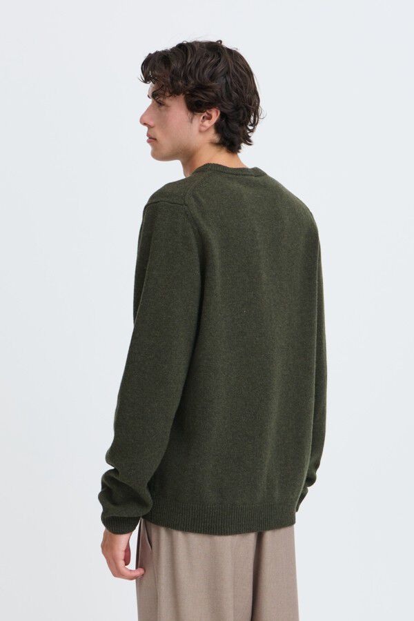 CFKARL LAMBSWOOL CREW NECK KNI