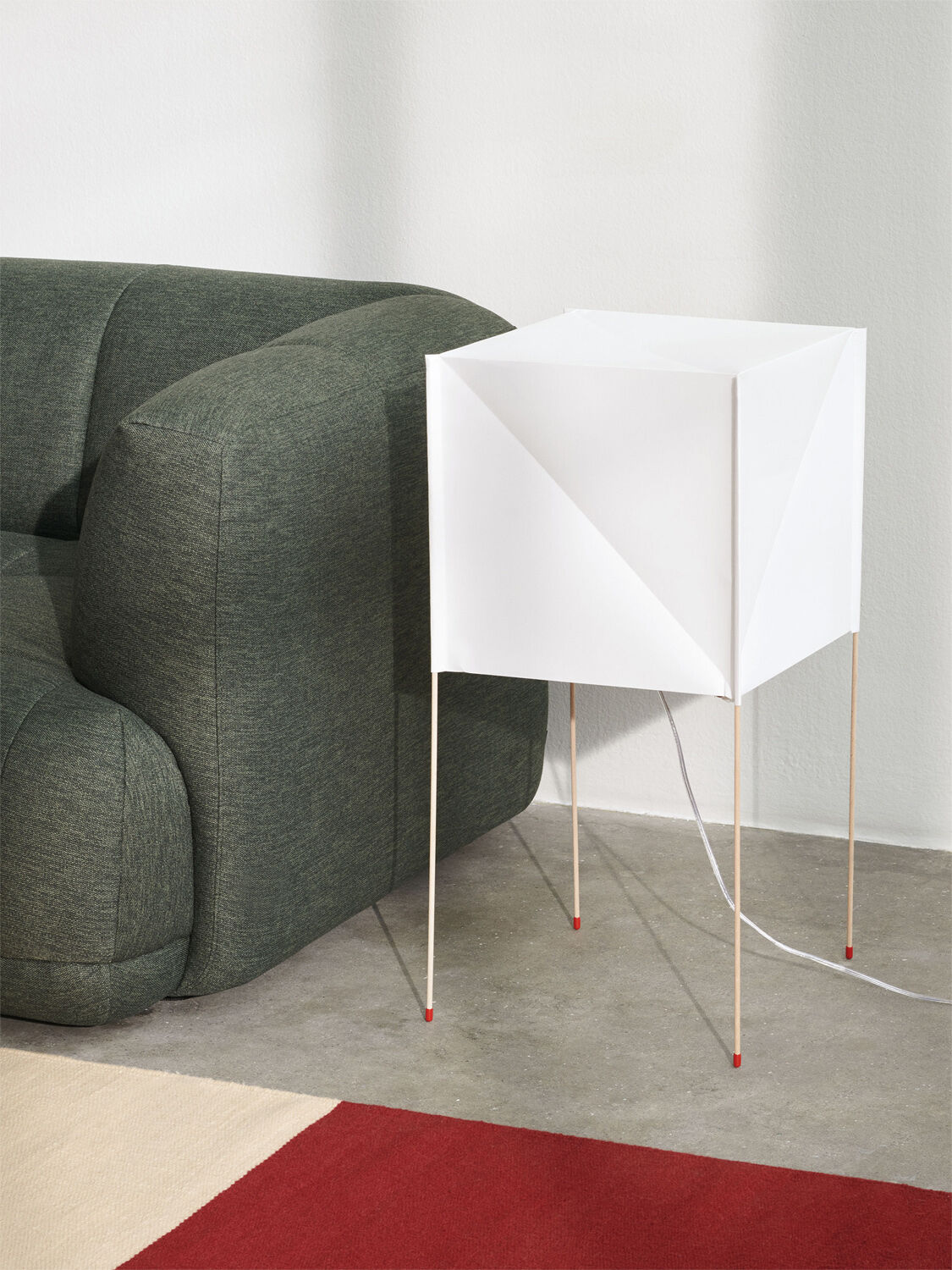 Paper Cube Floor Lamp-ECOPET Paper