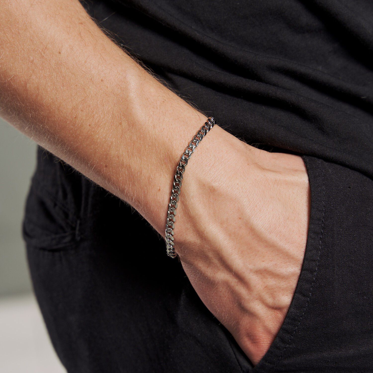 Captena Panzer 5 mm Bracelet Stainless Steel DU20017