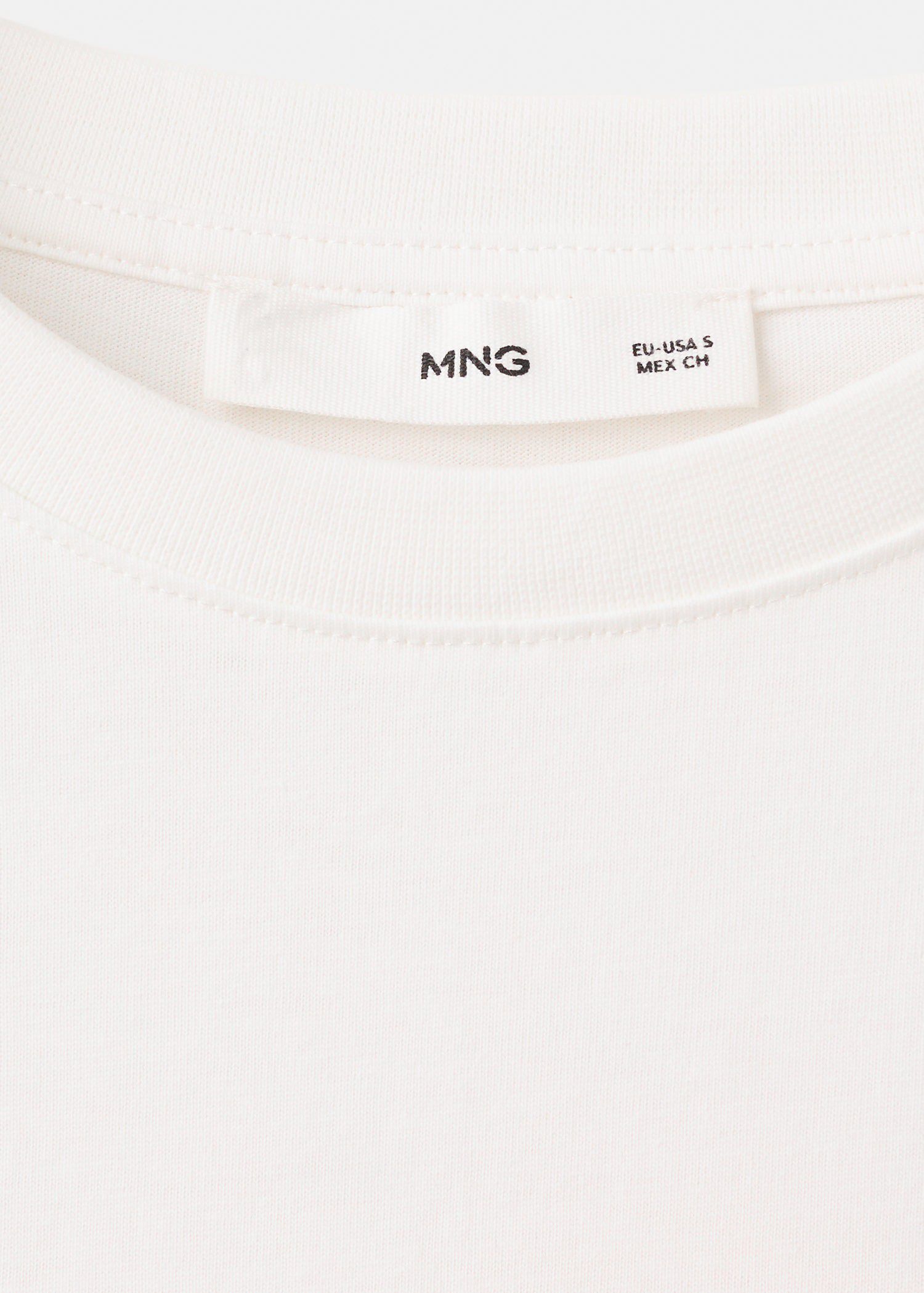 Printed cotton-blend t-shirt