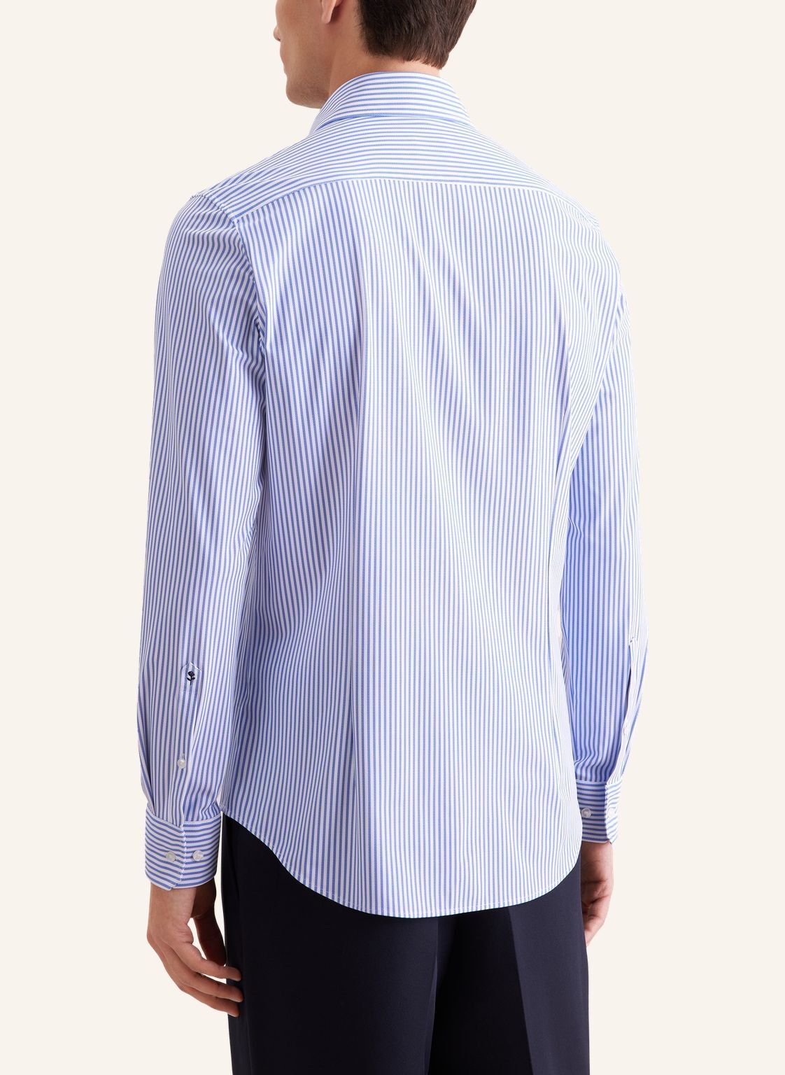 Performance shirt Slim 1/1 Kent-Collar Print
