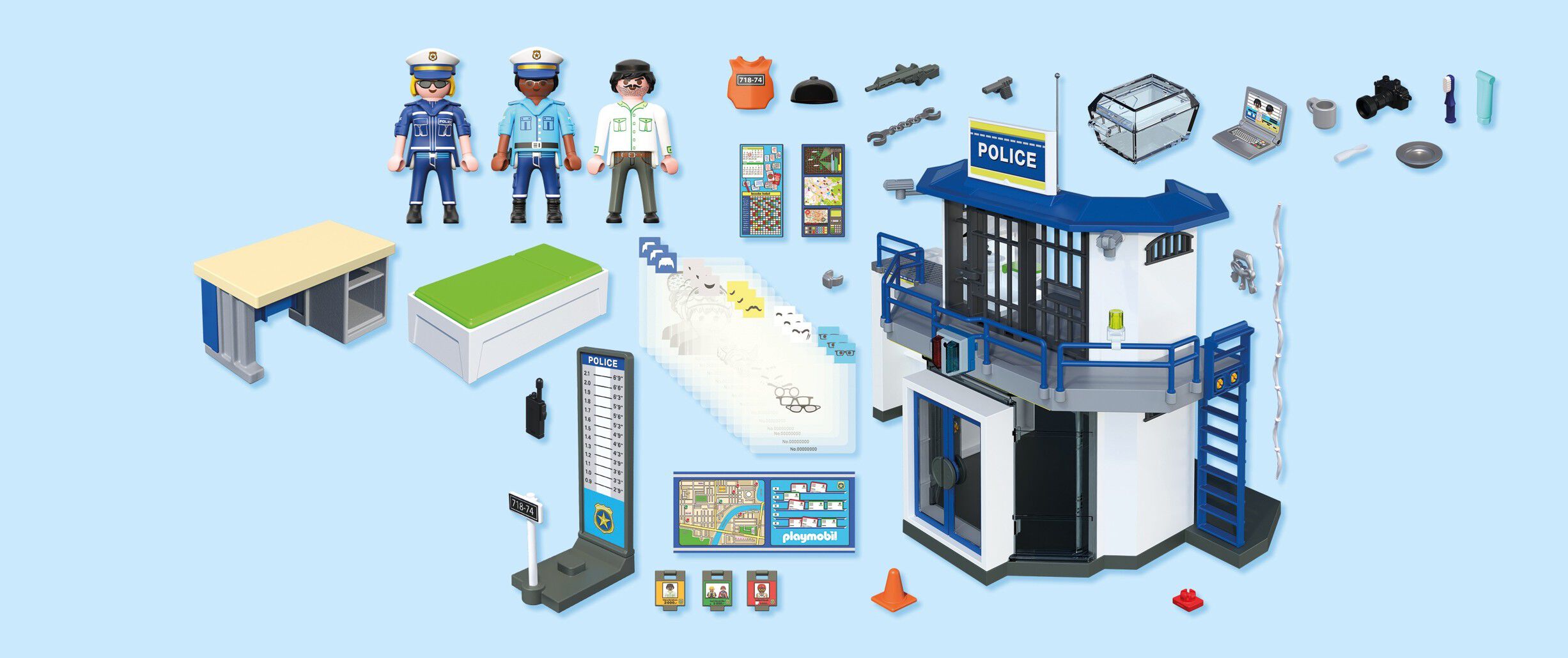 Police Station with Inves