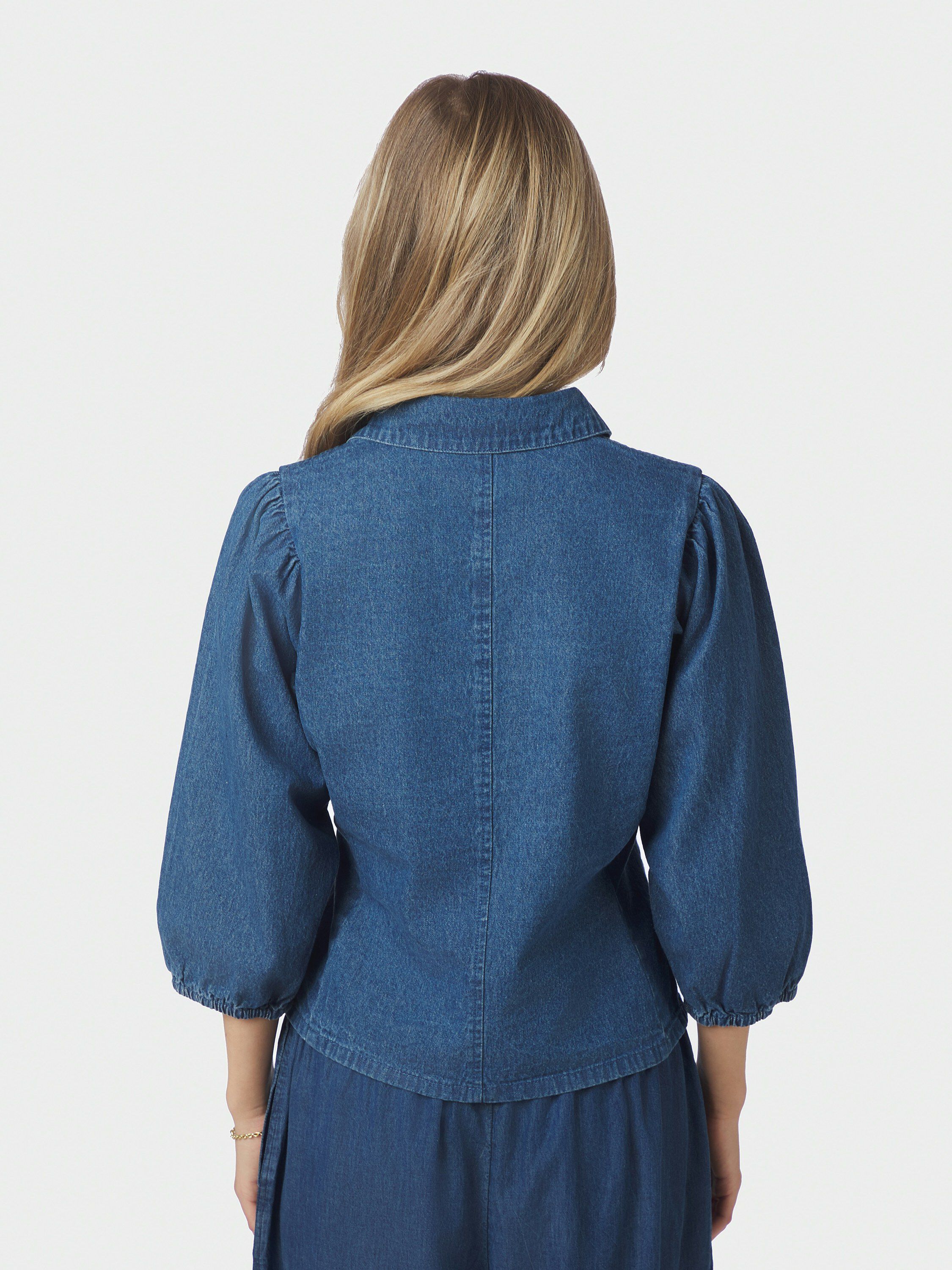 Wandana Denim Blouse