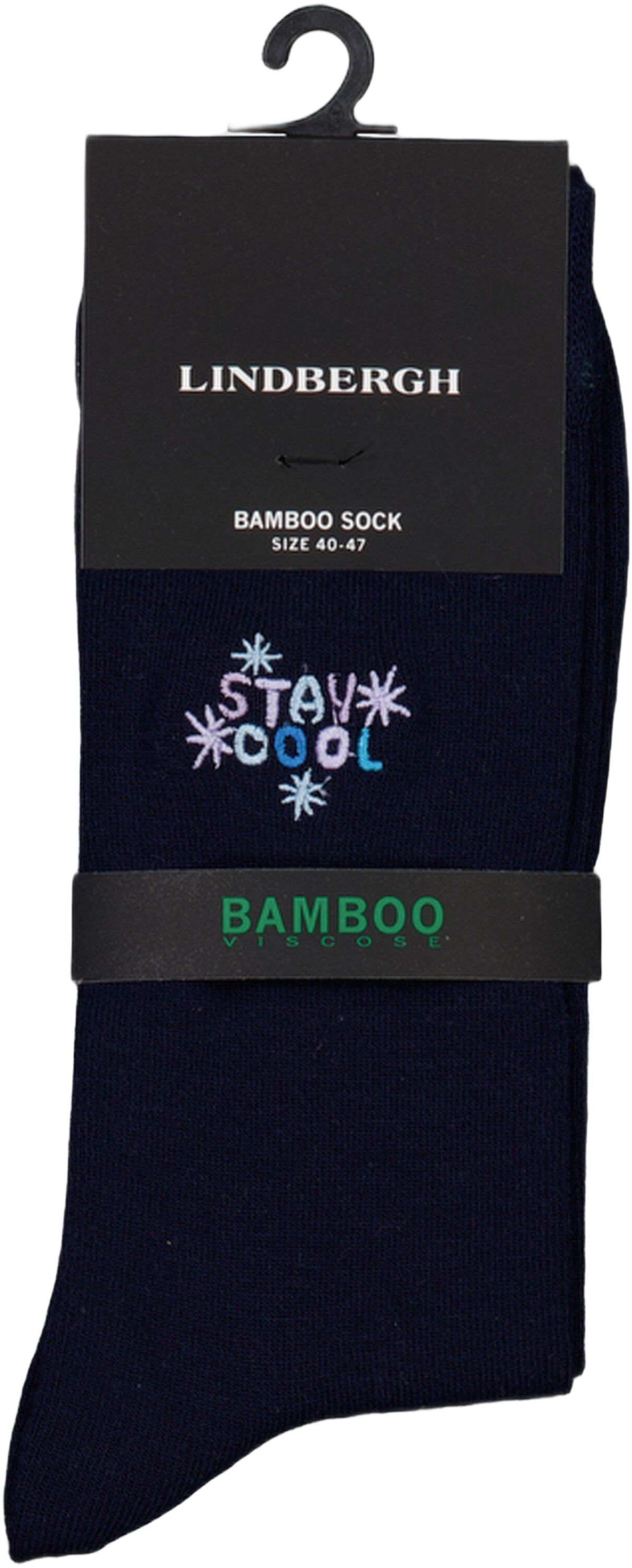 Embroidery bamboo sock