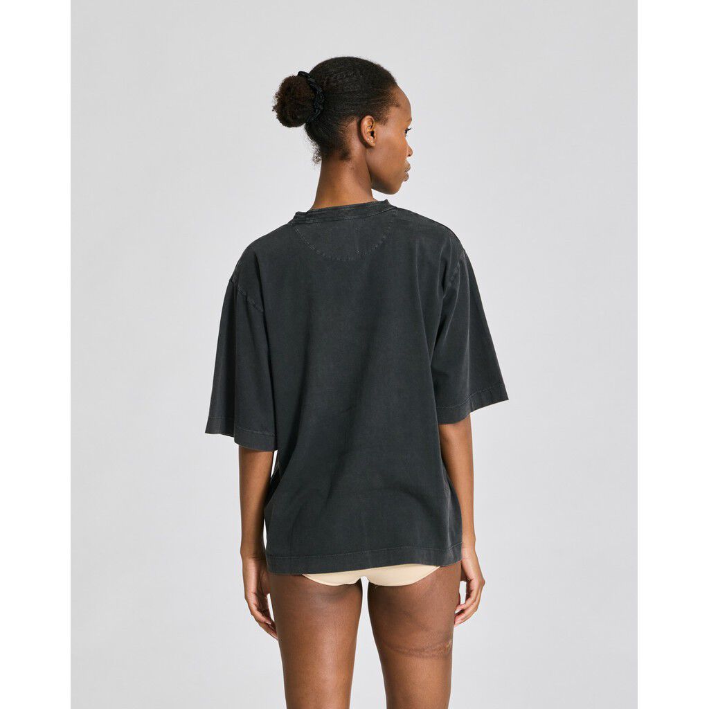 Maya Cotton Jersey Tee Vintage Look