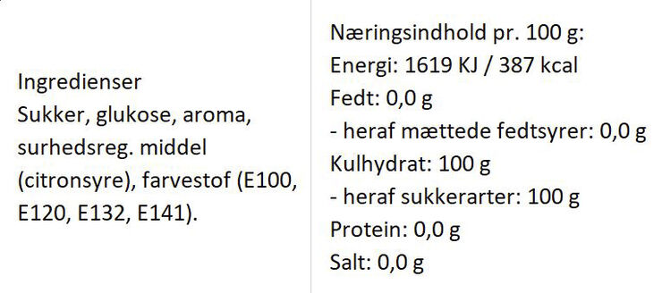 Regnbue, Klodsbundspose, 140g