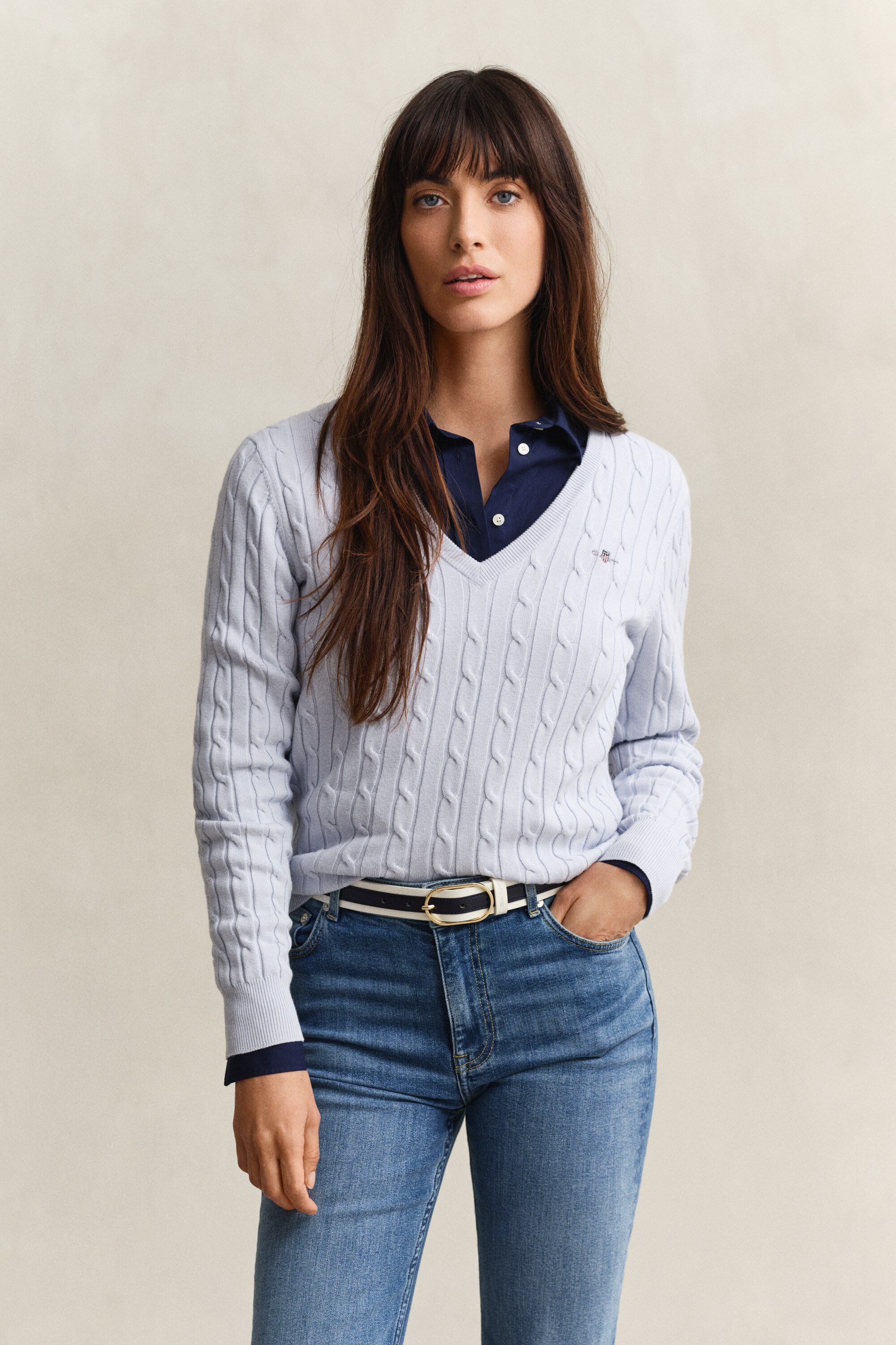 Classic Cable Knit Sweater