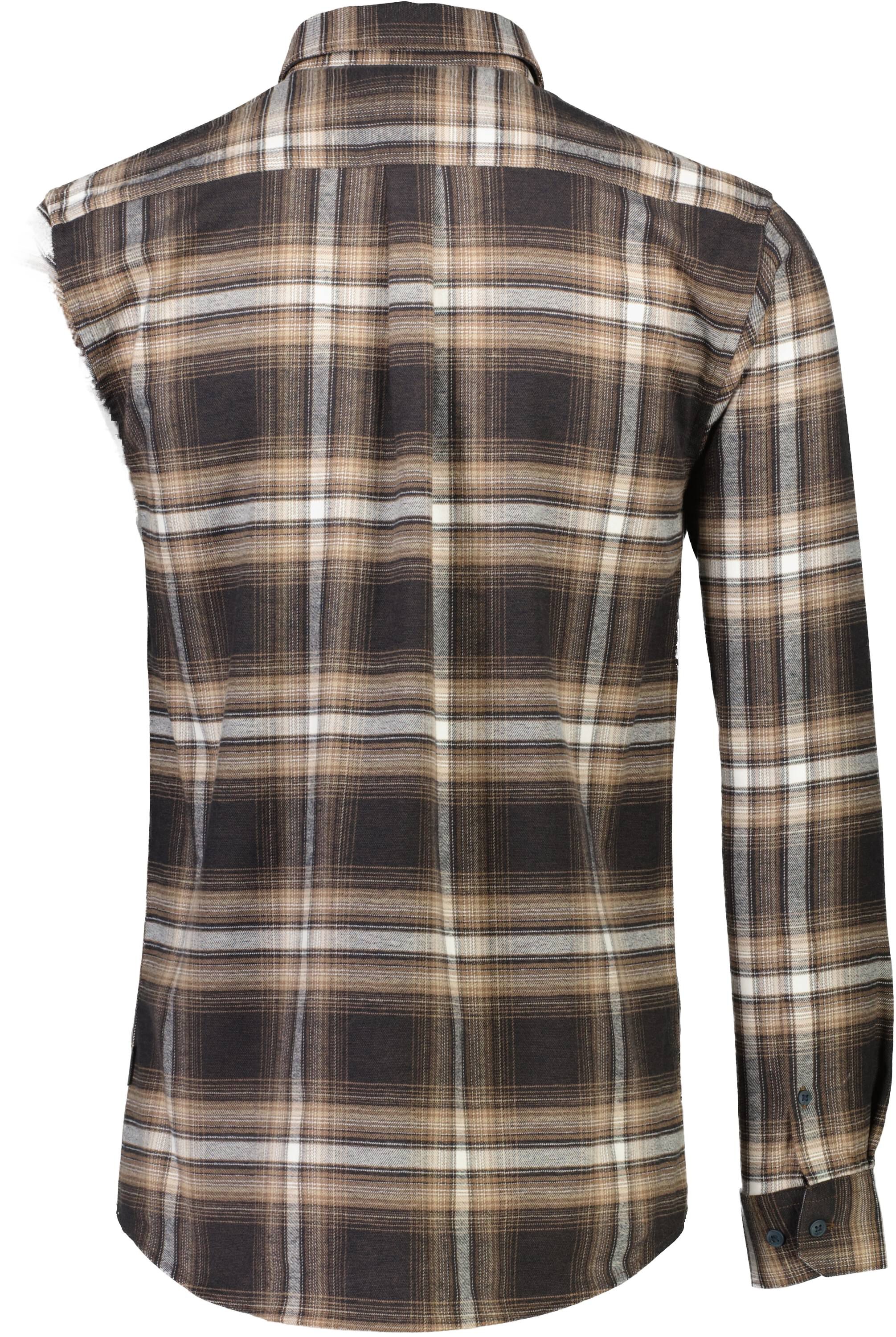 Brushed checked shirt L/S
