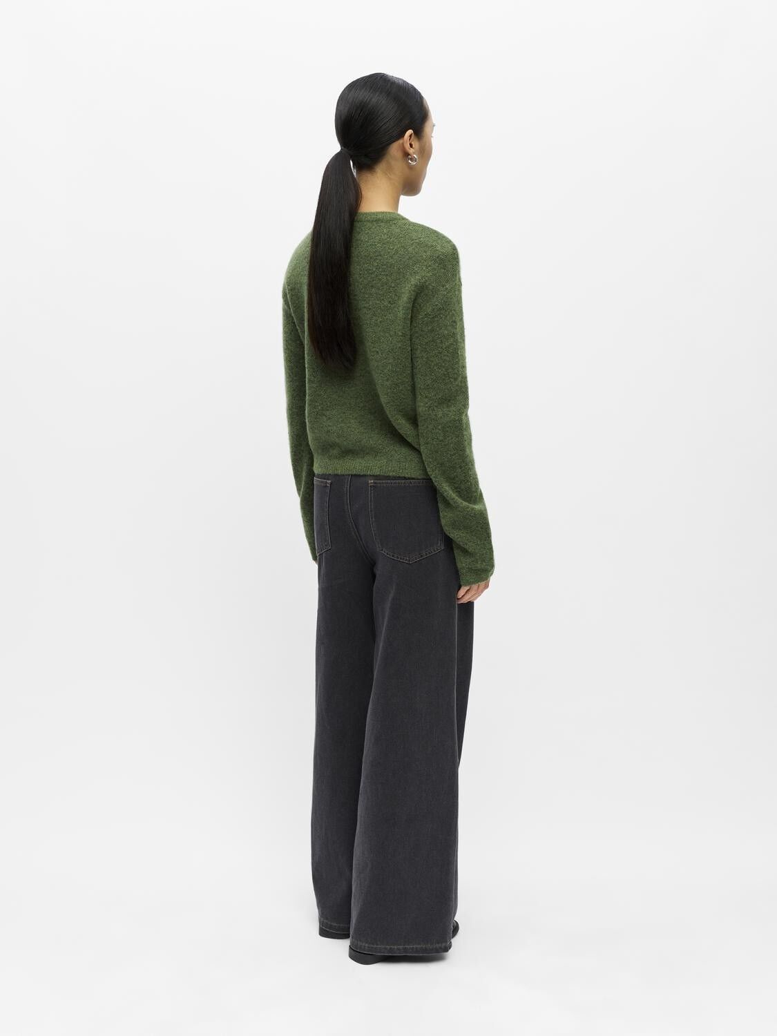 Objagate L/S Re Knit Cardigan Noos