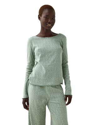 Pyjamastopp i pointelle