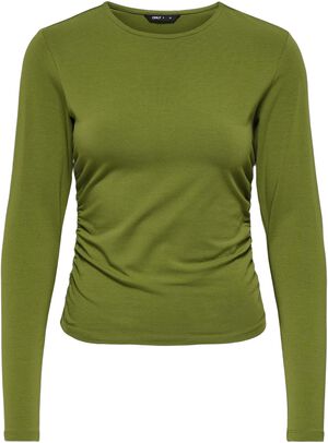 ONLMIRA LIFE L/S RUCHING TOP JRS NO