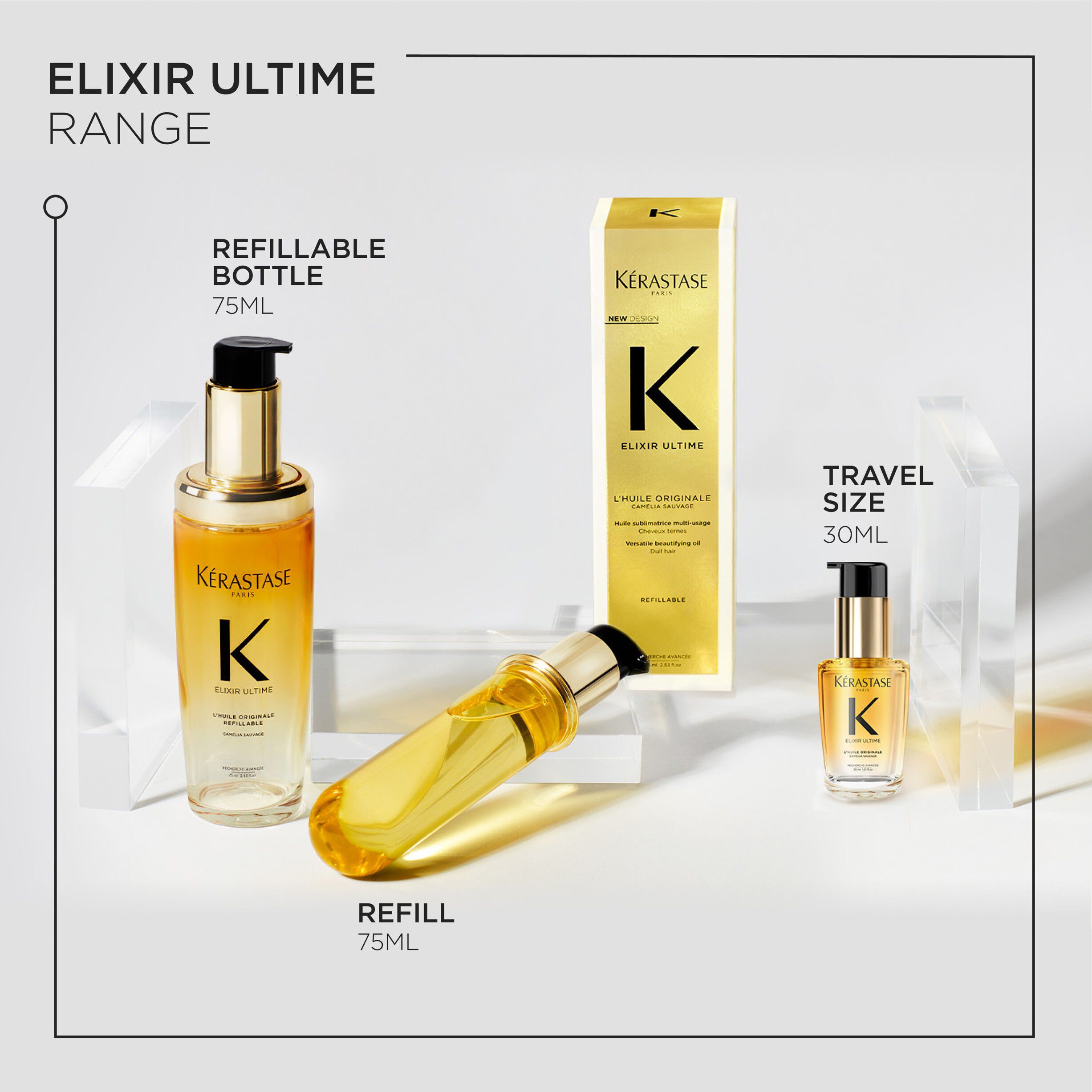 Elixir Ultime LHuile Originale Hair Oil Refill