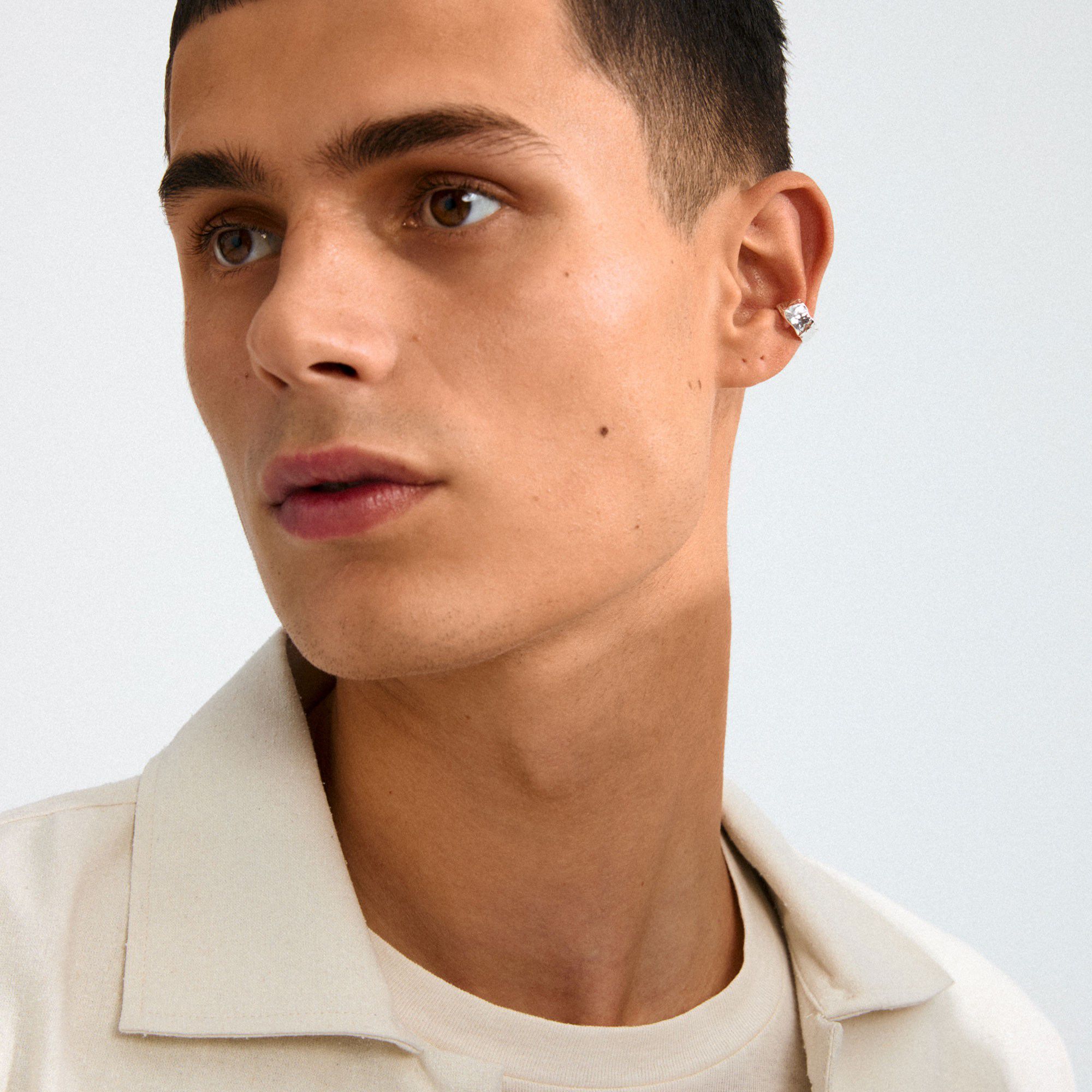 INSTANT ear cuff silver-plated