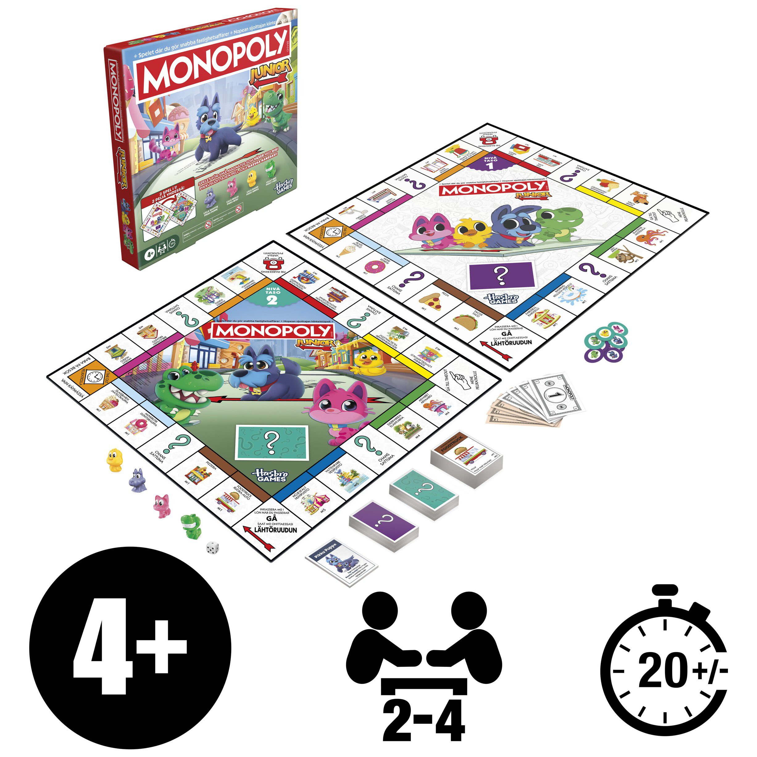 Monopoly Junior 2 In 1 Re