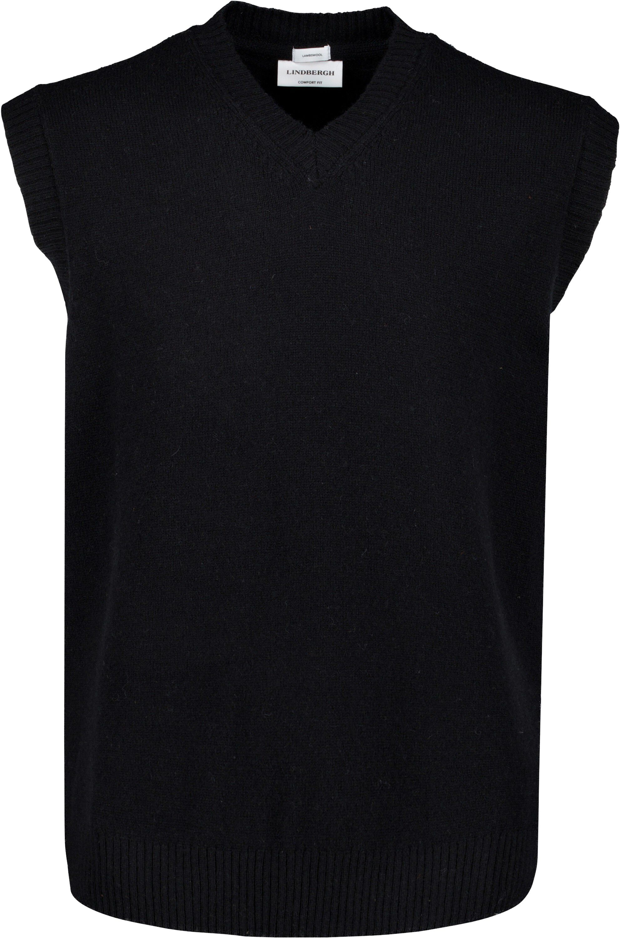 Lambswool button slipover