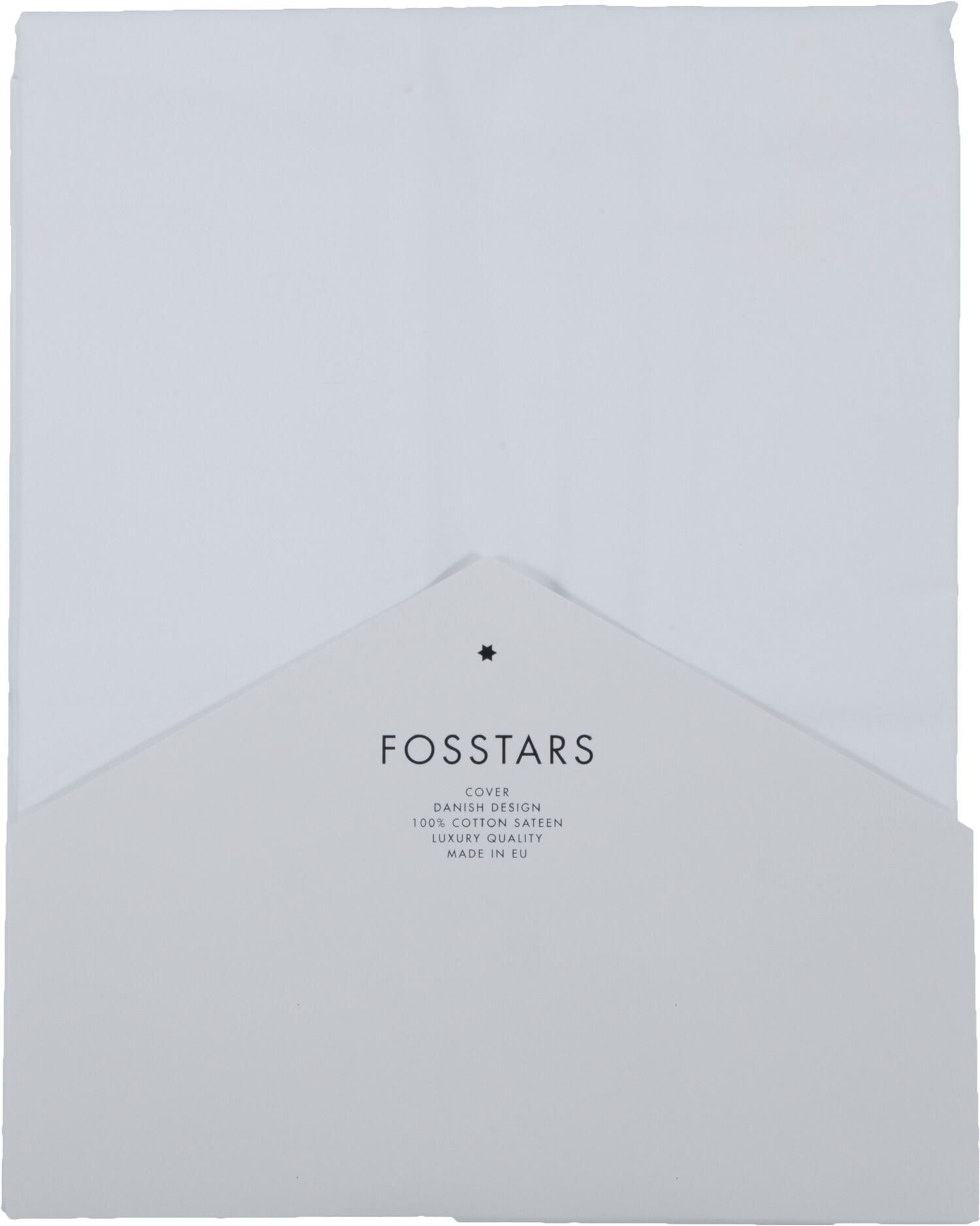 Nordic Sleep by Fossflakes betr&aelig;k SideSleeper Snow bomuld sateen