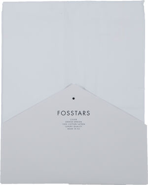 Nordic Sleep by Fossflakes betræk SideSleeper Snow bomuld sateen