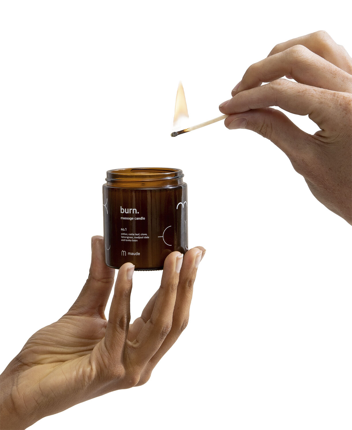 Burn Massagelys no. 1