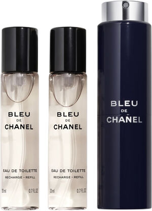 Twist And Spray Refillable Bottle 3 x 20 ML - Eau De Toilette