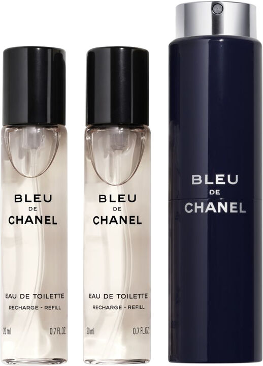 Twist And Spray Refillable Bottle 3 x 20 ML - Eau De Toilette