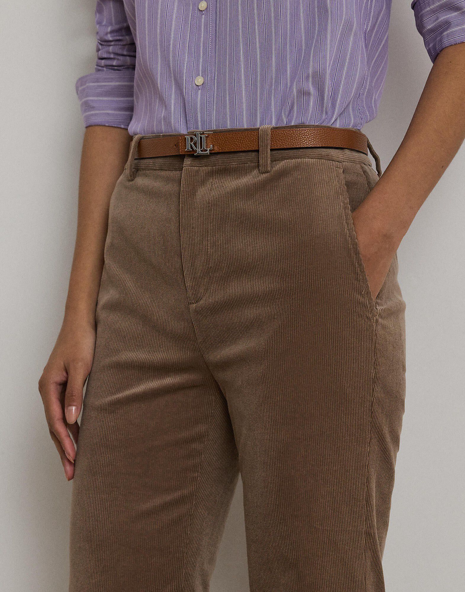 High-Rise Corduroy Flare Pant