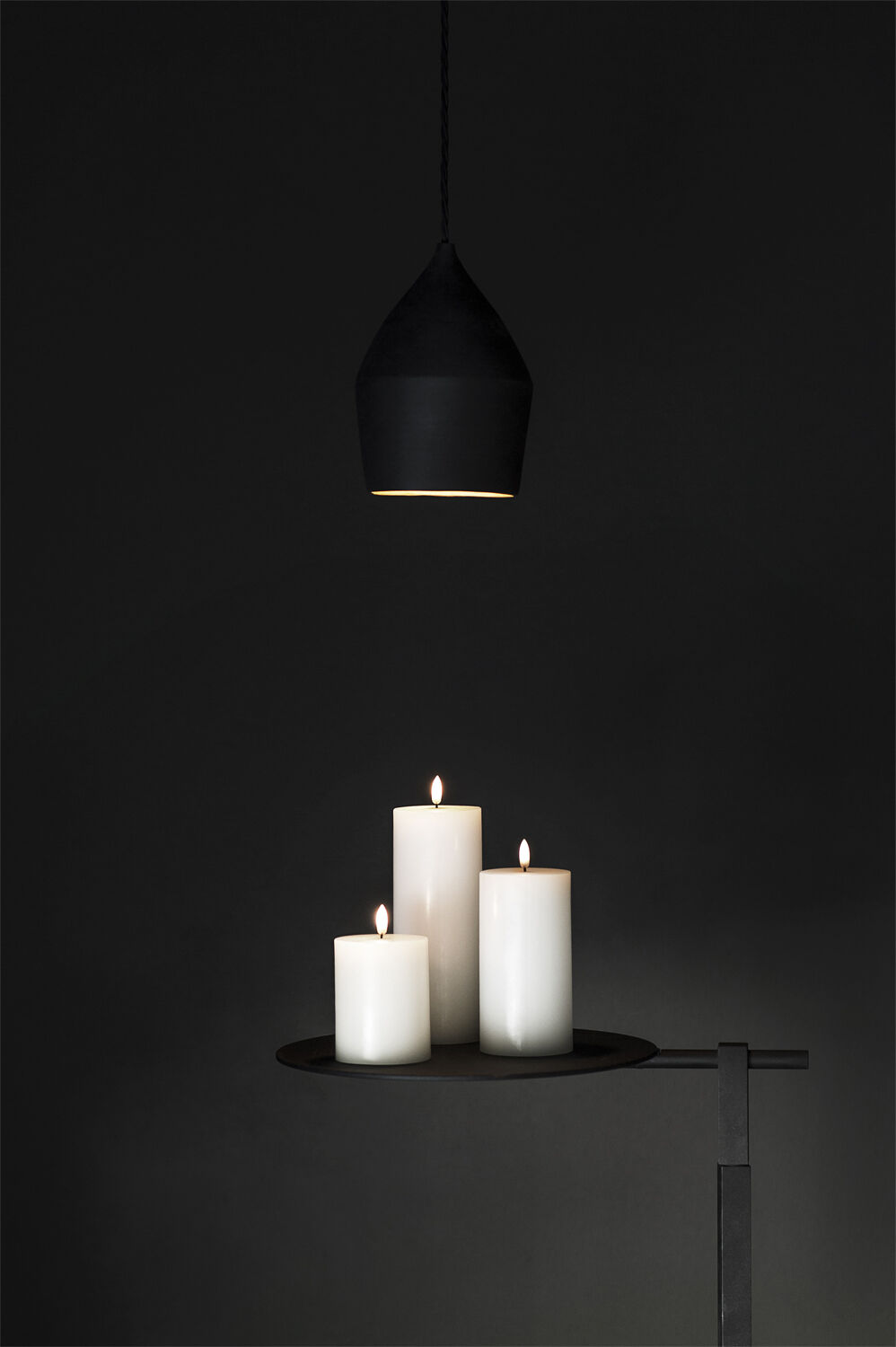 LED Taper Candle - twin pack - Nordic White - 2,3 x 20 cm