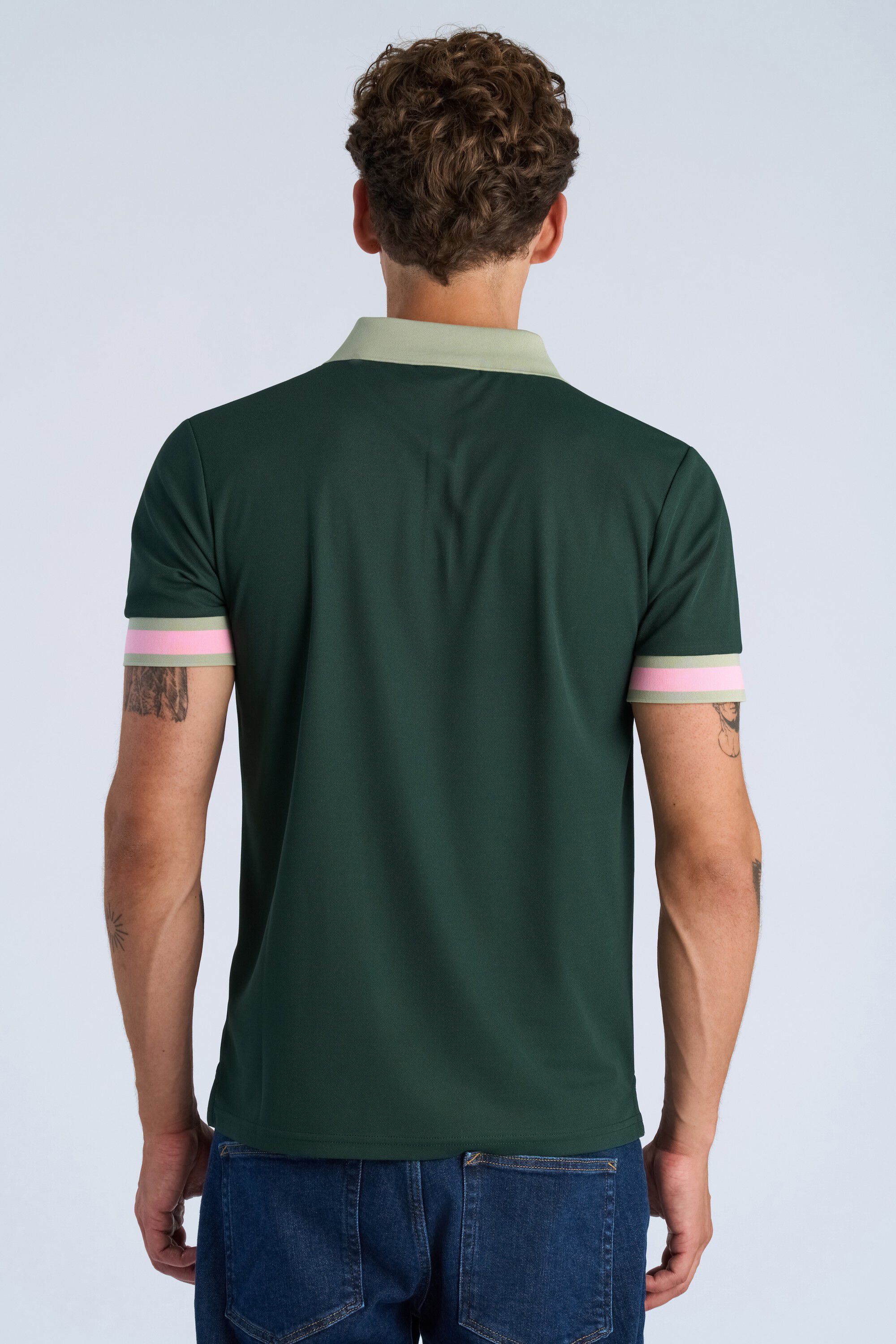 Functional polo pique S/S