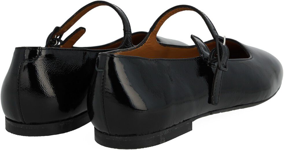 Mary Jane ballerina med moderat fir