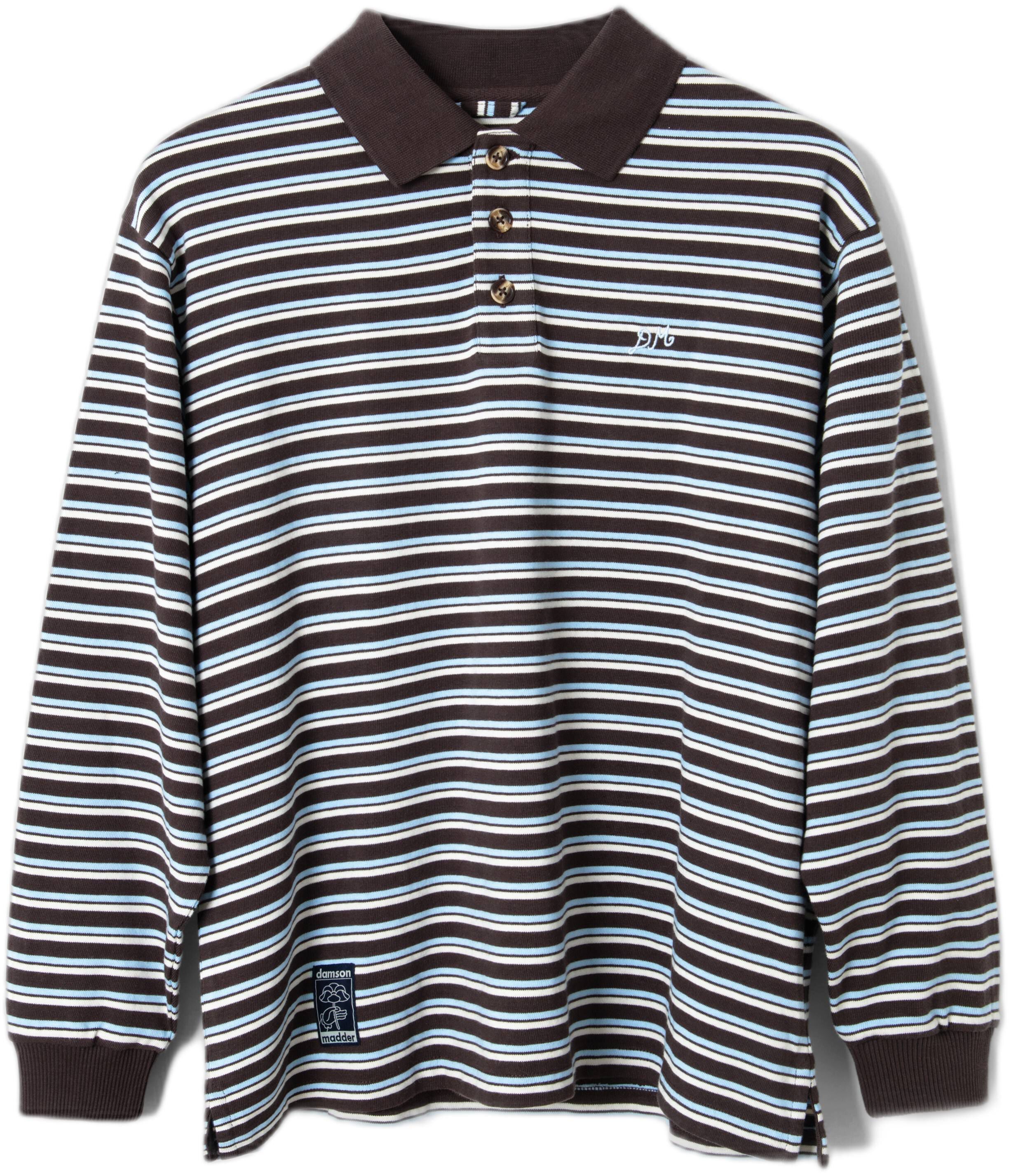 REMIE RUGBY - CHOC/BLUE STRIPE
