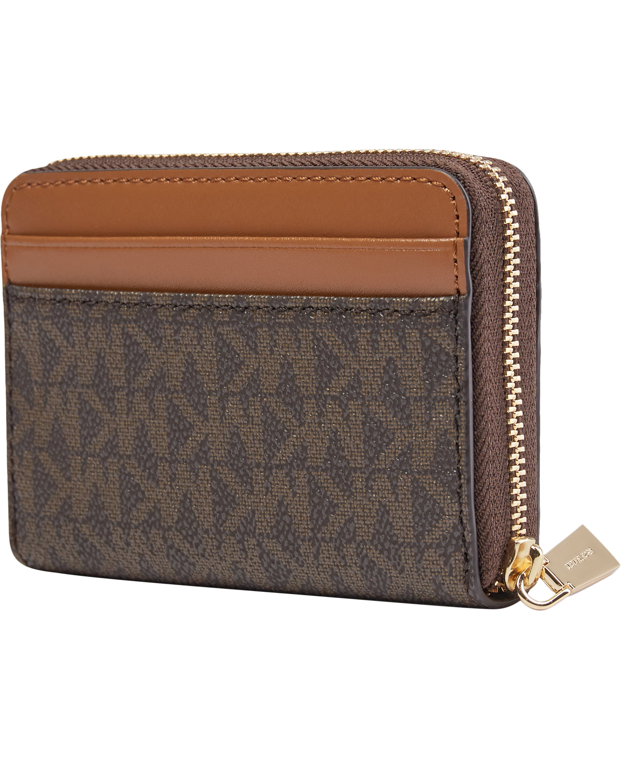 SM ZA COIN CARD CASE fra Michael Kors - Brn/acorn ONE SIZE