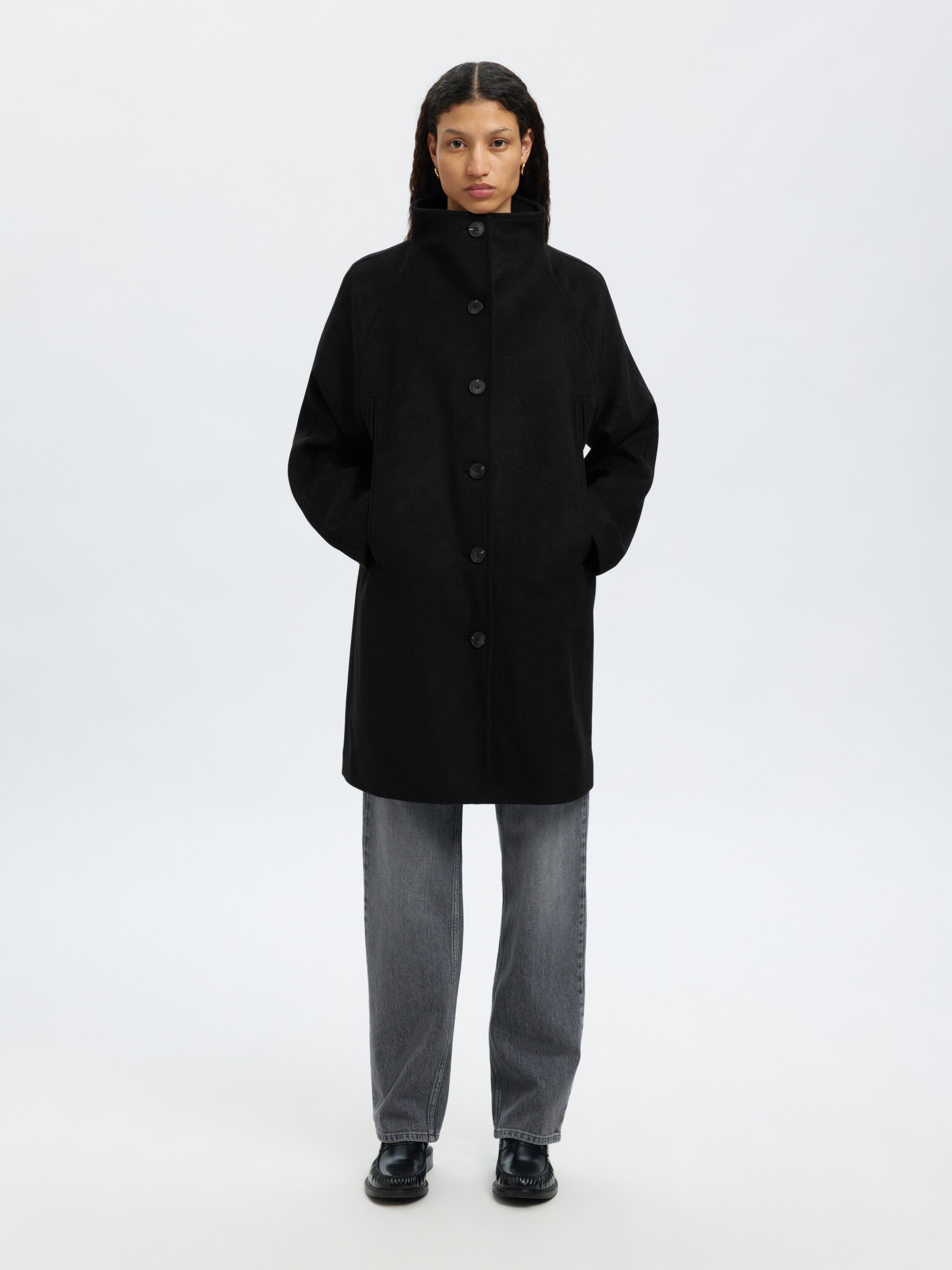 SLFVINNI WOOL BLEND COAT NOOS