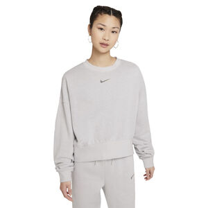 sportswear essentials oversized fleece sweatshirt