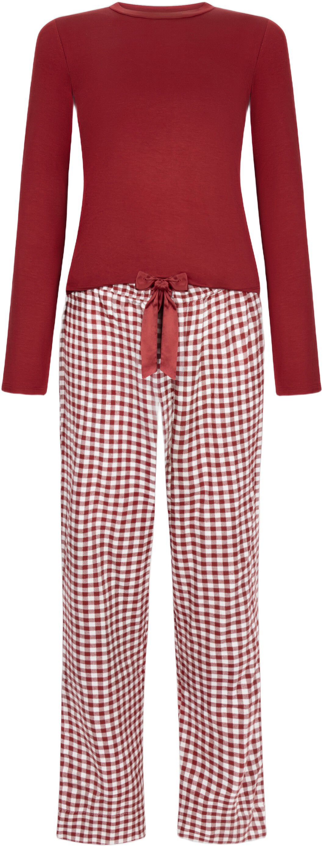 Pyjama Set Top Twill Check