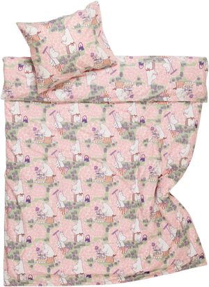 Moomin bedst 140x200 NO Rose Garden GOTS