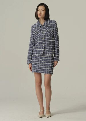 Keti Tweed Skirt