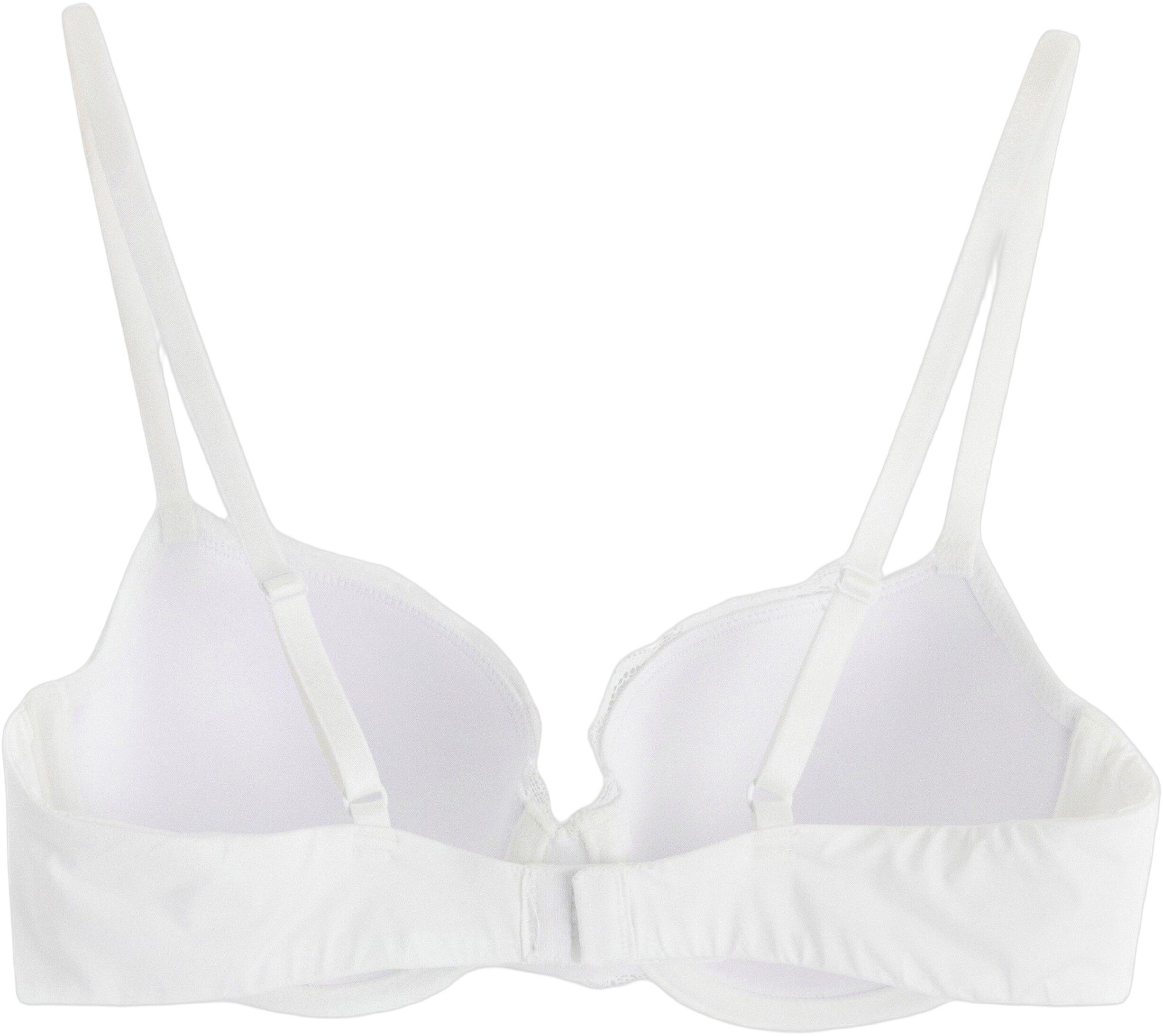 Akleja balconette-bh med blonder