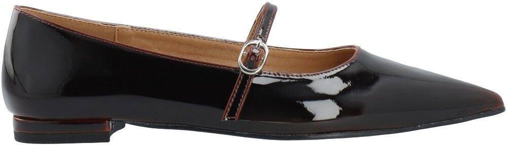 BIABARI Mary Jane Faux Leather