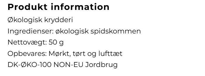 Spidskommen