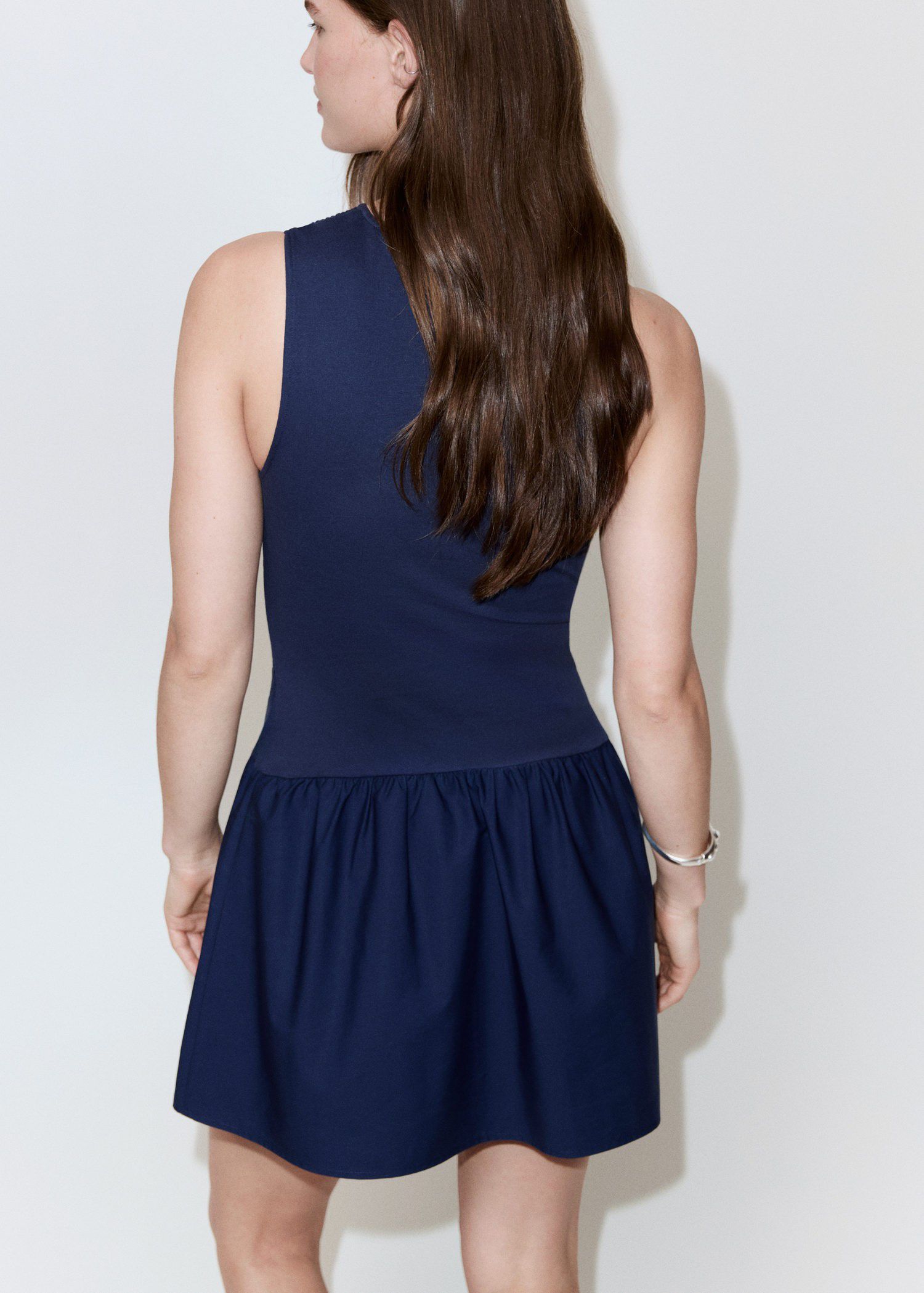 Smocked cotton dress